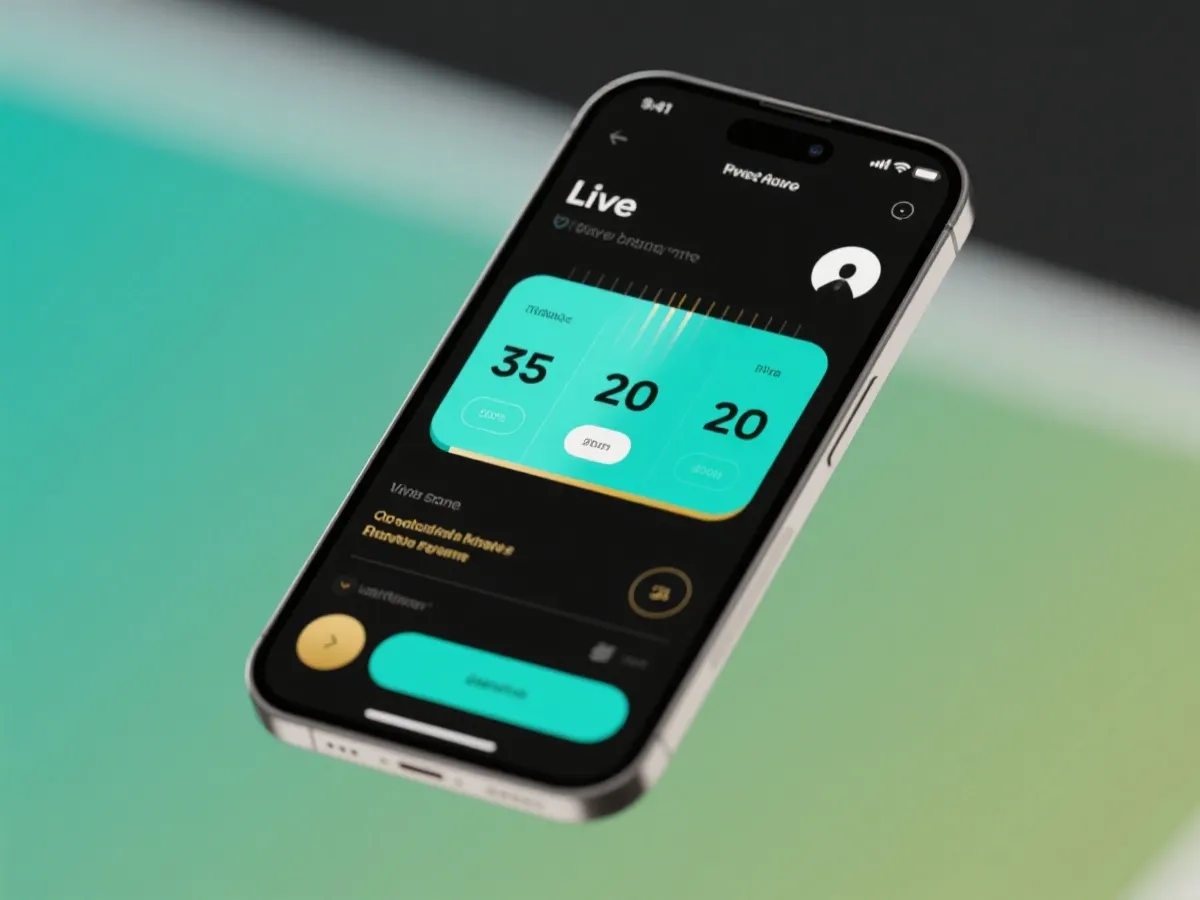 即時比分版面示意圖